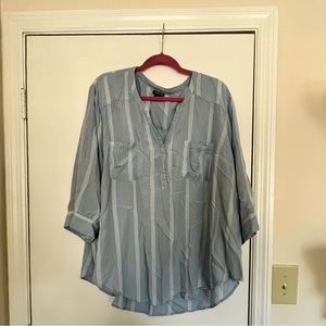 Torrid linen blouse